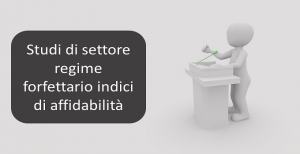 studi di settore regime forfettario indici di affidabilità