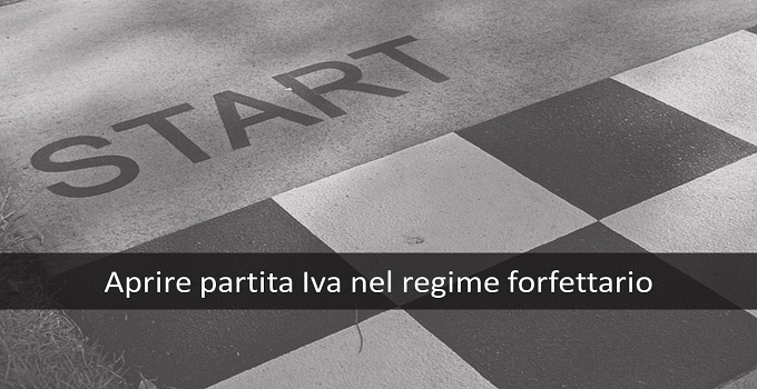 aprire partita iva nel regime forfettario