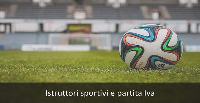 istruttori sportivi e partita Iva