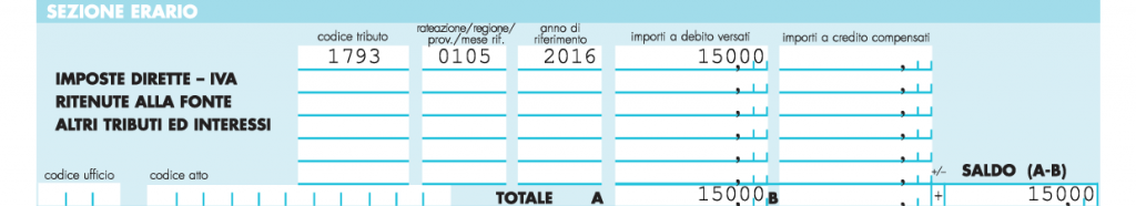 F24 per minimi e forfettari 2017