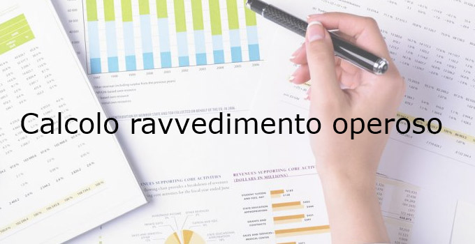 Calcolo ravvedimento operoso