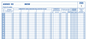 registro dei corrispettivi