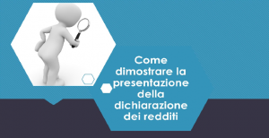 come dimostrare la presentazione della dichiarazione dei redditi