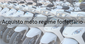 acquisto moto regime forfettario