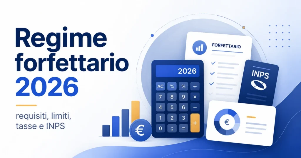 Regime forfettario 2026: guida completa a requisiti, tasse e limiti